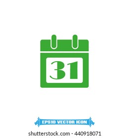 Calendar icon vector illustration EPS 10.