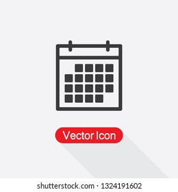Calendar Icon Vector Illustration Eps10