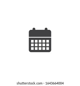 Calendar icon vector illustration flat design