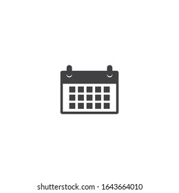 Calendar icon vector illustration flat design