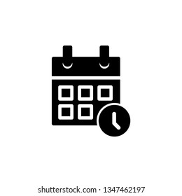 Calendar Icon Vector Illustration Logo Template