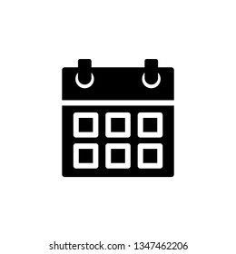 Calendar Icon Vector Illustration Logo Template