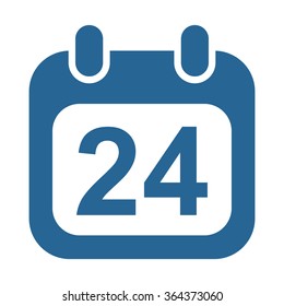 Calendar icon, vector illustration. Modern design. Flat design style