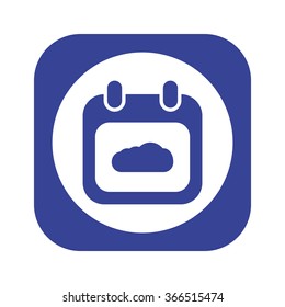 Calendar Icon icon, vector illustration. Modern design. Flat design style
