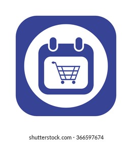 Calendar Icon icon, vector illustration. Modern design. Flat design style