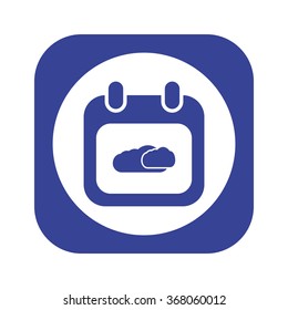 Calendar Icon icon, vector illustration. Modern design. Flat design style
