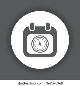 Calendar Icon icon, vector illustration. Modern design. Flat design style
