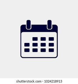 calendar icon vector illustration. month icon vector