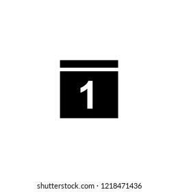 calendar icon. calendar vector illustration on white background for web and apps.