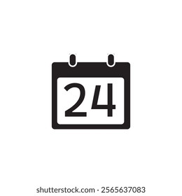 Calendar icon vector illustration. Calendar sign and symbol. Schedule icon symbol