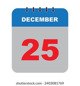 Calendar icon vector illustration simple design
