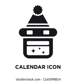 Calendar icon vector isolated on white background, Calendar transparent sign , celebration pictograms