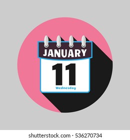 Calendar icon vector. Isolated on a gray background. Symbol Calendar for your website design, logo, application user interface. The flat style.