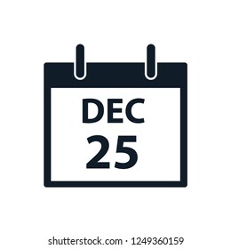 Calendar icon vector logo template