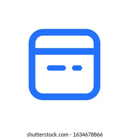 Calendar Icon Vector Logo Template. EPS 10.Full editable