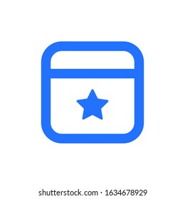 Calendar Icon Vector Logo Template. EPS 10.Full editable