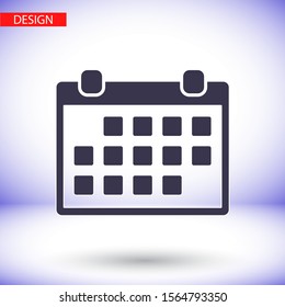 calendar icon Vector icon . Lorem Ipsum Illustration design