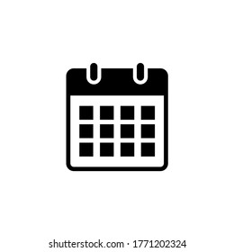Calendar icon vector. Schedule icon symbol vector illustration