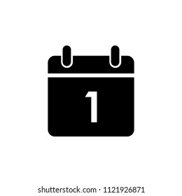 Calendar icon , vector sign design
