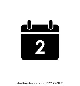 Calendar icon , vector sign design