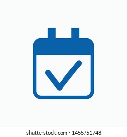 calendar icon vector sign symbol isolated