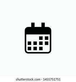 calendar icon vector sign symbol isolated