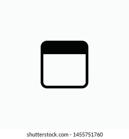 calendar icon vector sign symbol isolated