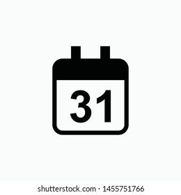 calendar icon vector sign symbol isolated