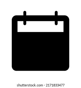 Calendar Icon Vector Symbol Design Illustration