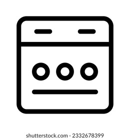 Ilustración de diseño del símbolo del vector del icono del calendario