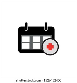 calendar icon vector. calendar symbol isolated for website