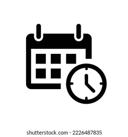 Calendar Icon vector. symbol for web site Computer and mobile vector