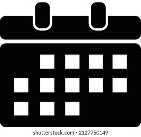 calendar icon vector, calendar symbol vector, for your design needs