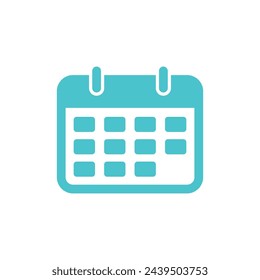Calendar Icon Vector Template Illustration Design