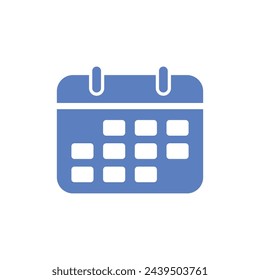 Calendar Icon Vector Template Illustration Design