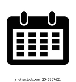 calendar icon vector template illustration design