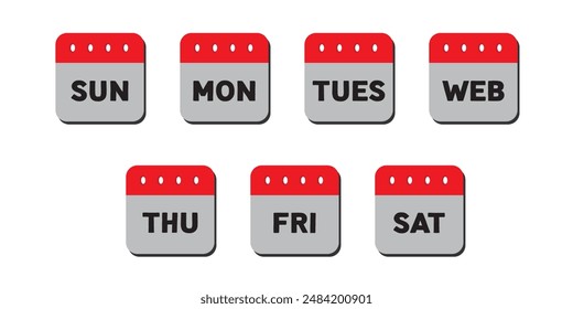 Calendar icon vector for web and mobile app. Calender sign and symbol. Schedule icon symbol