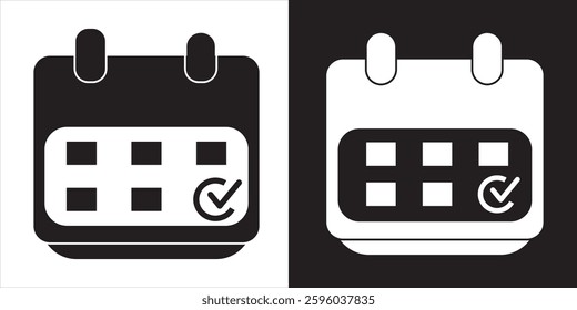 Calendar icon vector for web and mobile app. Calendar sign and symbol. Schedule icon symbol.  Nice design. EPS 10