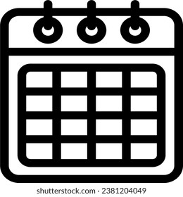 The calendar icon is very useful for representing time and date
