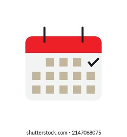 icono de calendario para sitio web, presentación