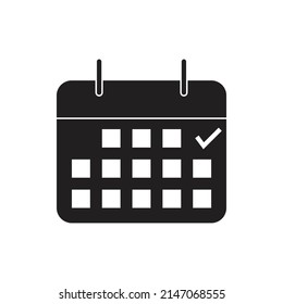 calendar icon for website, presentation
