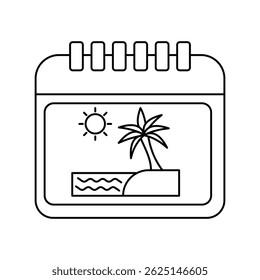 Icono de calendario con fondo blanco Vector Ilustración de stock
