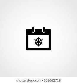 Calendar Icon - Winter