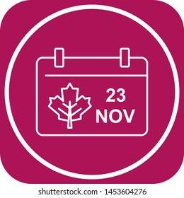 Calendar icon for your project
