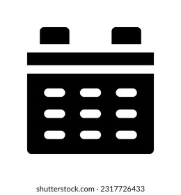 calendar icon for your website design, logo, app, UI.