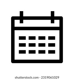 calendar icon for your website, mobile, presentation, and logo design.