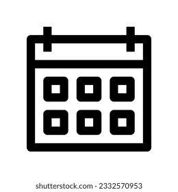 calendar icon for your website, mobile, presentation, and logo design.