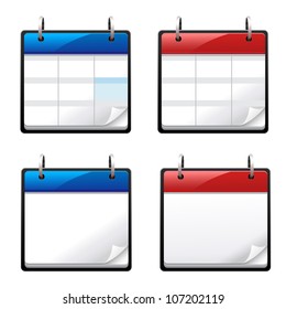 Calendar icons