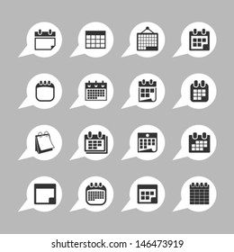 Calendar icons