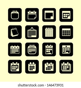 Calendar icons